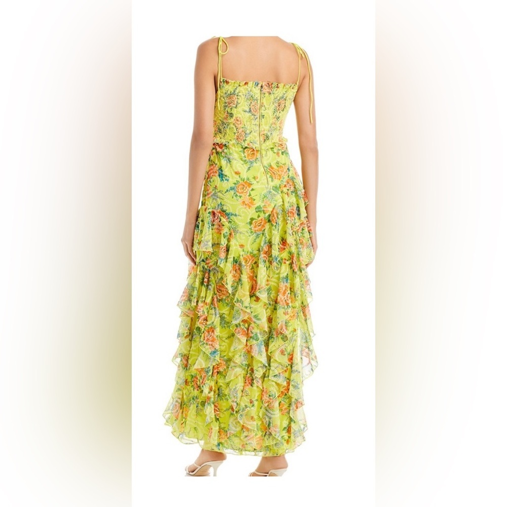 Alice + Olivia Vibrant Floral Maxi Dress - Picture 14 of 16